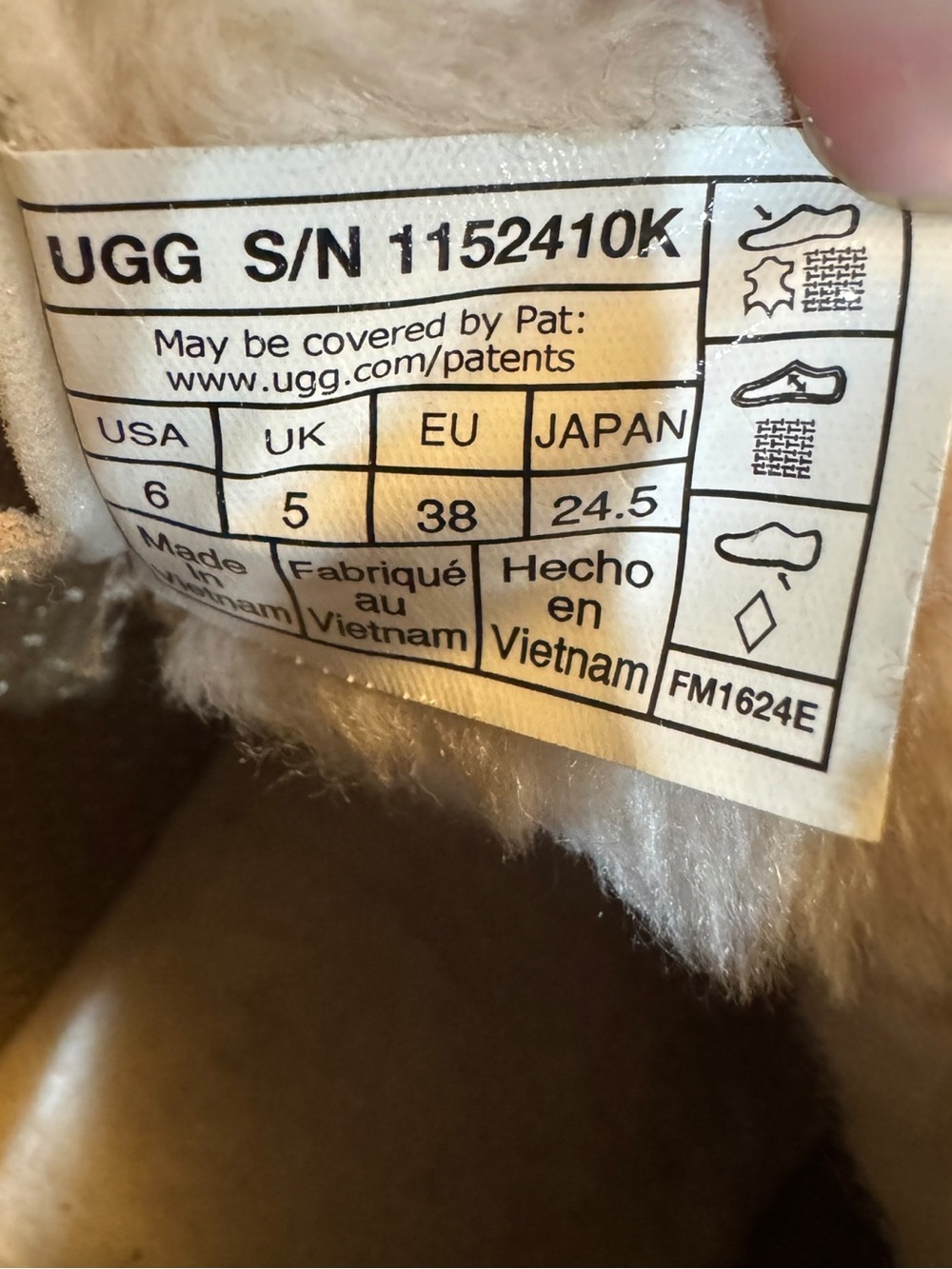 UGG Lowmel Sneakers Sand Tan Chunky Viral Suede Ankle Booties Size Hack 7.5 / 8 - Picture 2 of 16